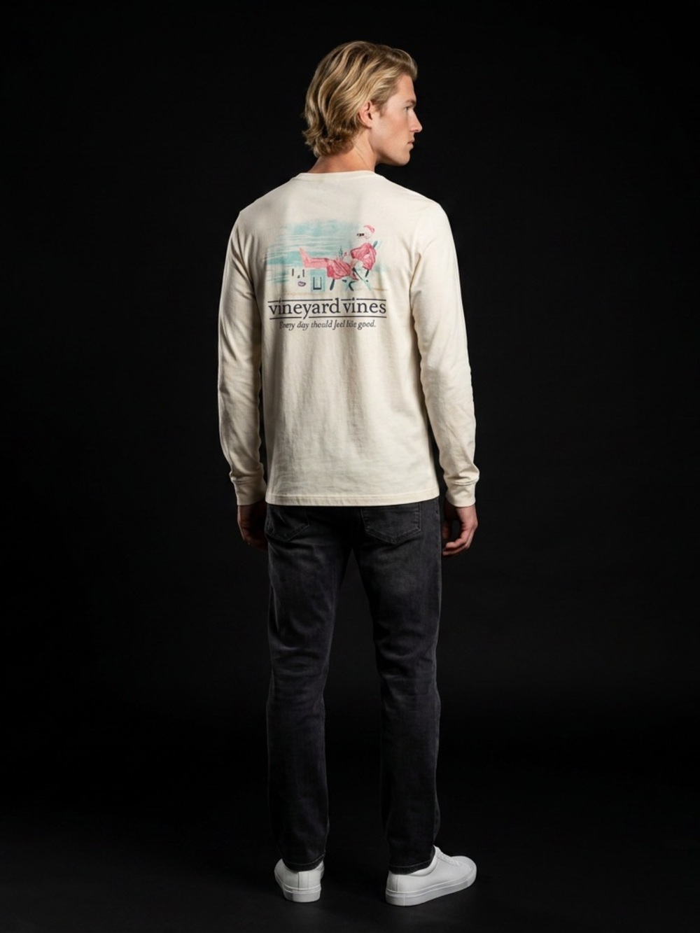 Vineyard Vines Men's Long-Sleeve Graphic Tee -